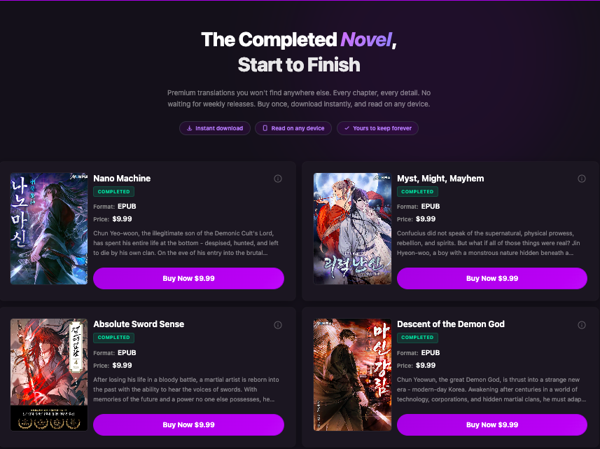 AsuraScans Background - Manga and Manhwa Reading Platform