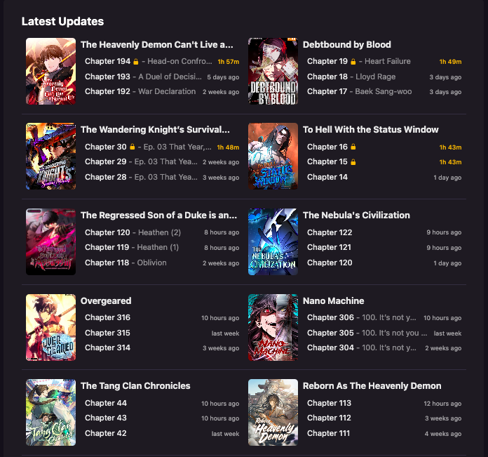 AsuraScans Popular Series - Top Manhwa and Manga